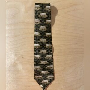 Bob Timberlake Elegant Green Patterned Tie (CI)